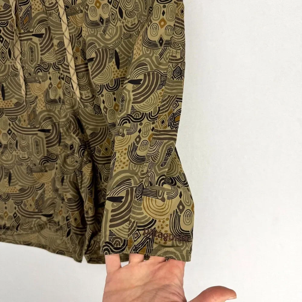 Patagonia Mens Swim Boardshorts‎ Green Brown Size 38
